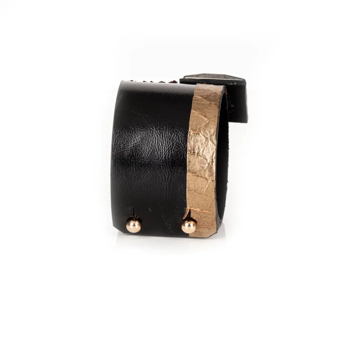 Obsidian Empire Statement Leather Cuff