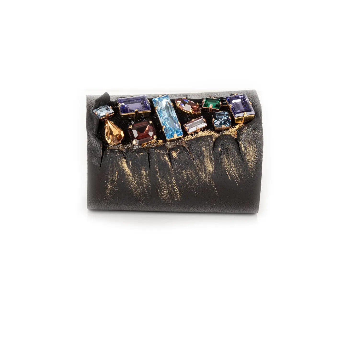 Midnight Atelier Mosaic Leather Cuff